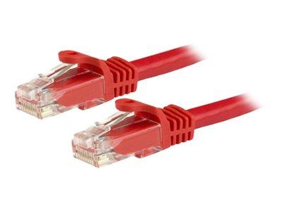 StarTech.com Cat6 patch cable with snagless RJ45 connectors 1M red