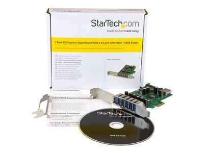 StarTech.com 7 Port PCIe USB 3.0 Card
