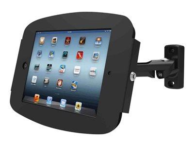 Maclocks iPad Space Enclosure with Swing Arm Wall Mount - Black