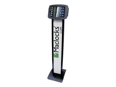 Maclocks iPad BrandMe Kiosk Stand With Space Enclosure - Black