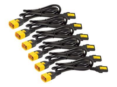 APC Power Cord Kit (6 ea) - Locking - C13 to C14 - 1.8m