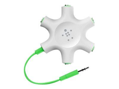 Belkin MixIt Colour Range Rockstar Multi 5 Way Headphone Splitter