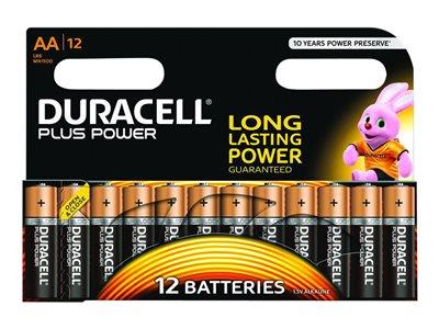 Duracell Plus Power AA 12 Pack