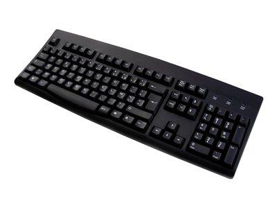 Ceratech Euro Keyboard - USB/PS2  French Black