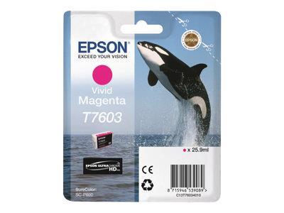 Epson T7603 Vivid Magenta Ink Cartridge SureColor SC-P600 Printers