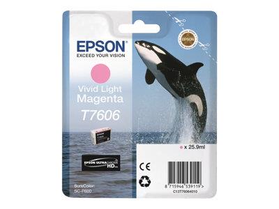 Epson T7606 Vivid Light Magenta Ink Cartridge SureColor SC-P600