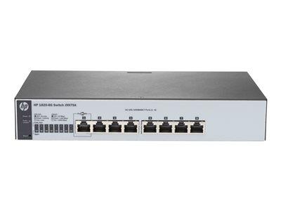 HPE HP 1820-8G Switch 8 ports Managed Desktop/Rack-Mountable