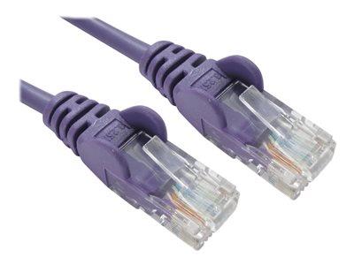 Cables Direct Patch Cable RJ-45 (M) - RJ-45 (M) - 1m - Violet
