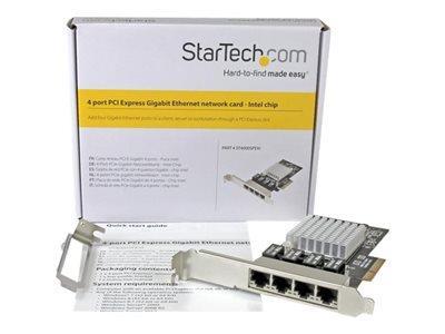 StarTech.com 4-Port Gigabit NIC - PCIe