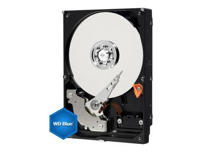 WD Blue 3TB Desktop Hard Disk Drive - 5400RPM SATA 6 Gb/s 64MB Cache 3.5 Inch - WD30EZRZ