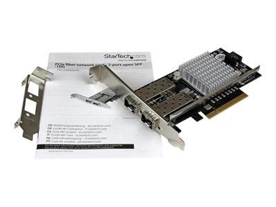 StarTech.com 2-Port 10G Fiber NIC-Open SFP+