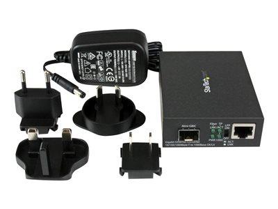 StarTech.com Fiber Media Converter - Open