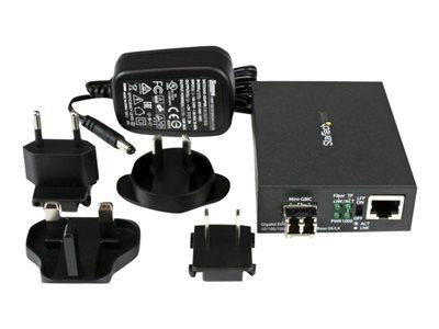 StarTech.com Fiber Media Converter - w/ SFP