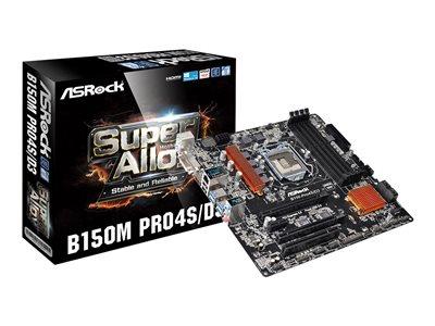 ASRock B150M Pro4S/D3 Intel B150 S1151 DDR3 USB3.0 mATX