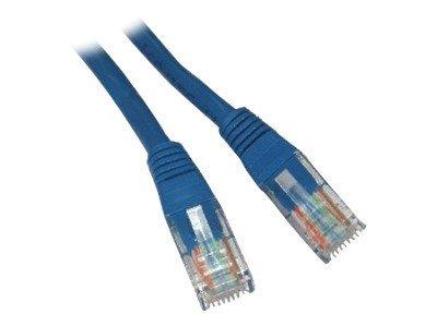 Cables Direct Patch Cable RJ-45 (M) to RJ-45 (M) - 3m UTP CAT 5e Moulded Blue