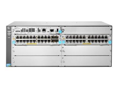 HPE HP 5406R 44GT PoE+ / 4SFP+ (No PSU) v3 zl2 Switch - 44 ports - Managed - Rack-Mountable