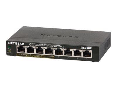 NetGear 8 Port Unmanaged POE Switch