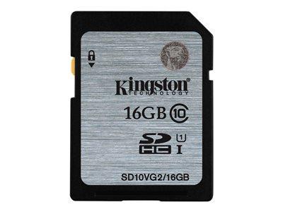 Kingston 16GB SDHC UHS-I Class10 Flash Memory Card