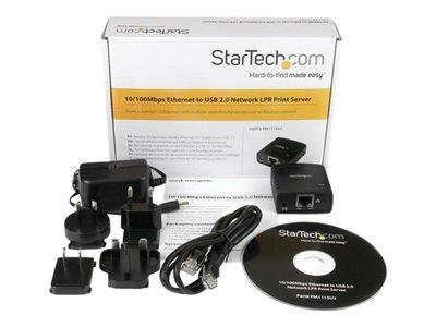 StarTech.com USB Network LPR Print Server