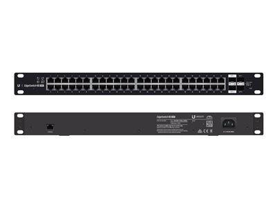 Ubiquiti EdgeSwitch 48 Port Switch Managed 48x 10/100/1000 (PoE+) Rack-Mountable