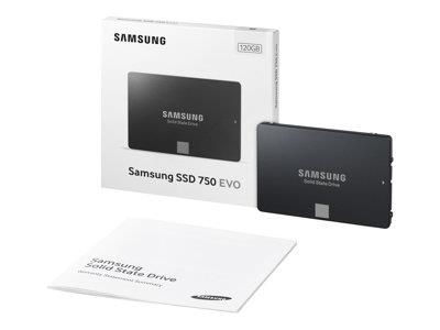 Samsung 120GB 750 Evo Series SATA 6Gb/s 2.5" SSD
