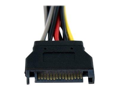 StarTech.com 6" SATA Power Y Splitter Cable