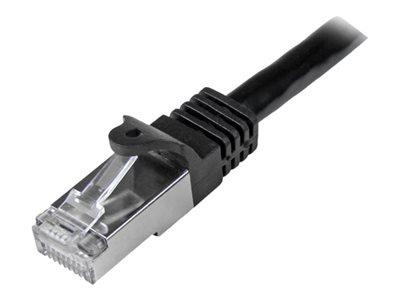 StarTech.com 1m Black Cat6 / Cat 6 Shielded (SFTP) Patch Cable