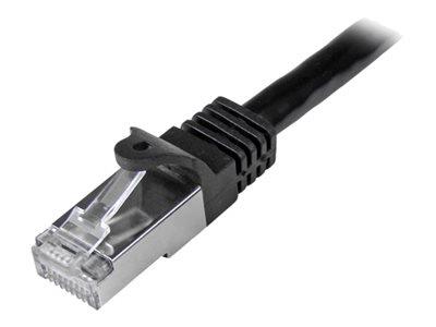 StarTech.com 2m Black Cat6 / Cat 6 Shielded (SFTP) Patch Cable