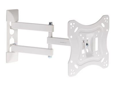 Proper Heavy Duty Swing Arm TV Bracket White