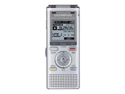 Olympus WS-831 2GB Digital Voice Recorder 8GB MicroSD Card - Silver
