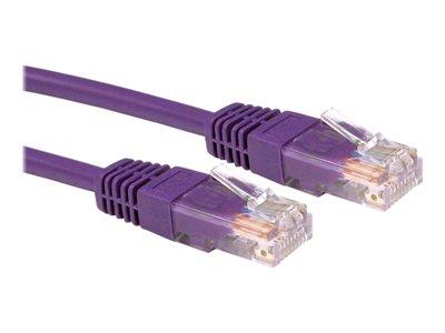 Cables Direct 7 Mtr Cat5E UTP PVC INJ Moulded Cable - Violet
