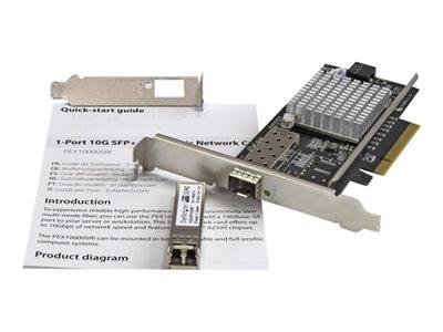 StarTech.com PCIe Fiber Optic NIC w/ SFP+