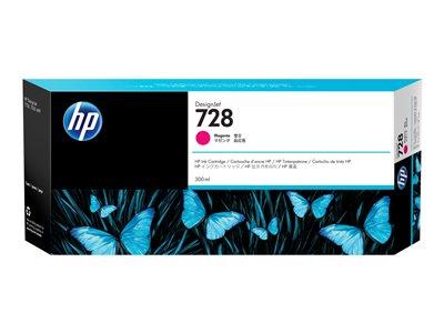 HP 728 - 300ml Magenta Original DesignJet Ink Cartridge