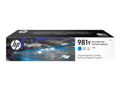 HP INK CARTRIDGE 981Y CYAN