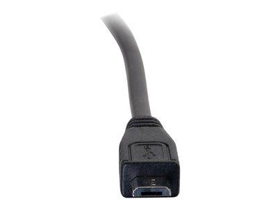 C2G 1m USB 2.0 USB C to USB Micro B Cable M/M - Black