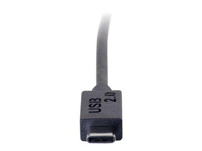 C2G 2m USB 3.1 Gen 1 USB C to USB Micro B Cable - Black