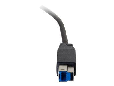 C2G 3m USB 3.1 Gen 1 USB C to USB B Cable M/M – Black