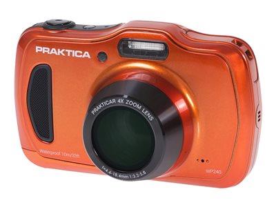 Praktica Luxmedia WP240 Waterproof Camera - Orange