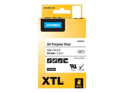 DYMO XTL All-Purpose Permanent Adhesive Indoor/Outdoor Vinyl Tape