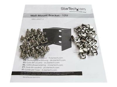 StarTech.com 12U WM Bracket for 12 INCH Equipment