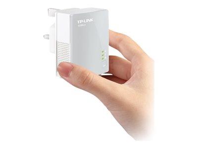 Image result for Miniature Design With its new ultra-compact housing design, TL-PA4010 KIT is much smaller than TP-LinkÃ¢Â€Â™s legacy mini 600Mbps powerline products. At just 28.5mm thick, it nearly blends completely in front of any power outlet.
