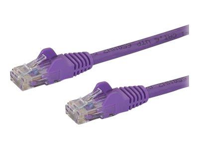 StarTech.com 0.5m Purple Cat6 Patch Cable