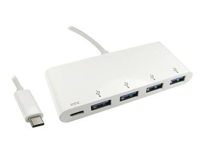 Cables Direct Leaded USB Type-C to 4 Port USB Hub