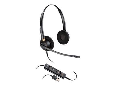 Poly Plantronics Encore Pro HW525 Noise Cancelling (Duo) USB Headset