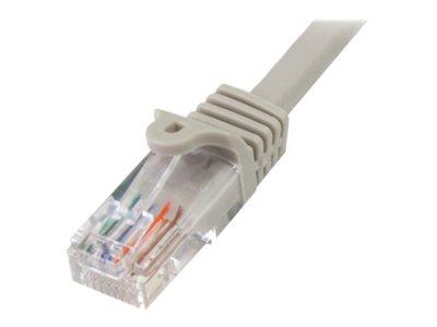 StarTech.com 0.5m Gray Cat5e Patch Cable