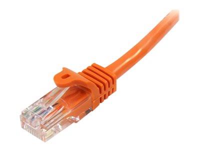 StarTech.com 0.5m Orange Cat5e Patch Cable