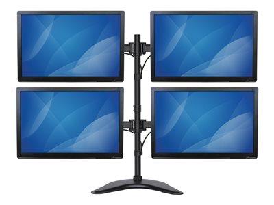 StarTech.com Quad Monitor Stand - Steel