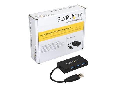 StarTech.com 4 Port USB 3.0 Hub with USB C