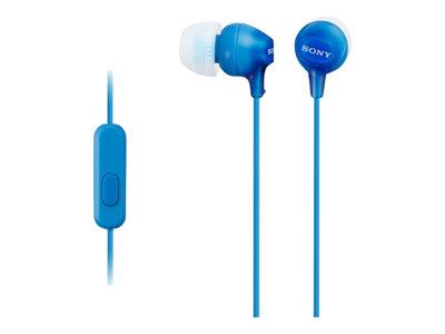 Sony In Ear Headphones Blue - 1.2M Cord