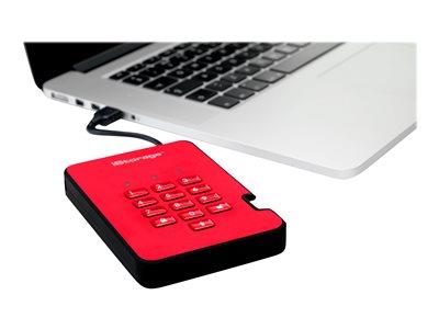 istorage diskAshur2 256-bit 1TB - Red